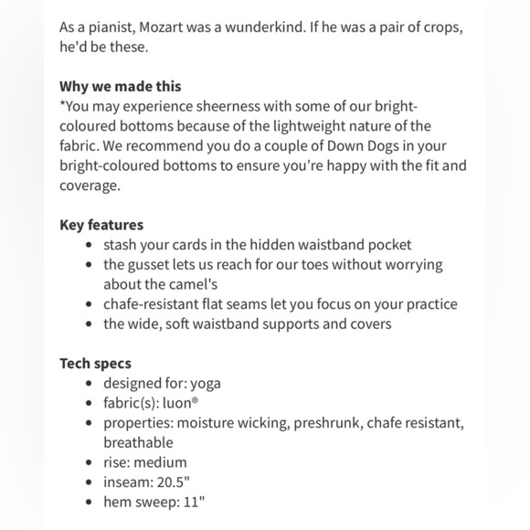 Women’s Lululemon Wunder Under Crop Leggings Sea Stripe Light Flare Size 4 - Picture 16 of 16